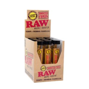 RAW BOOSTED CONES  LEMON FUEL 12CT BOX