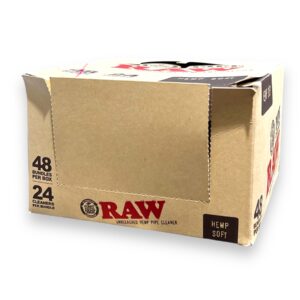 RAW PIPE CLEANER HEMP SOFT 24/48CT