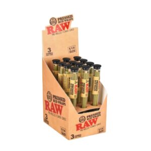 RAW CONE PRESSED BUD WRAPS 1 1//4  3/12CT