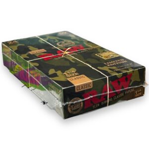 RAW CAMO PAPER 1 1/4 SIZE 24CT