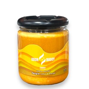 CANDLE ODOR BUDDY ASHTRAY LID TANGIE JAR 12z