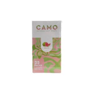 AFGANHEMP CAMO NATURAL LEAF WRAPS GUAVA 5/25CT