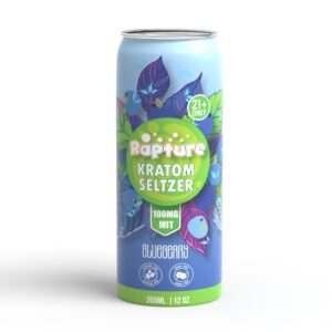 RAPTURE KRATOM SELTZER 100MG MIT 12CT -BLUEBERRY