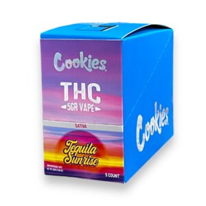 COOKIES THC 5GM DISPOSABLE 5CT -TEQUILA SUNRISE