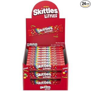 SKITTLES LITTTLE ORIGINAL MEGA TUBE KING SIZE 1.9OZ 24CT