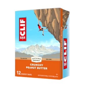 CLIF PROTEIN BAR CRUNCHY P. BUTTER 12CT