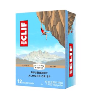CLIF PROTEIN BAR BLUEBERRY ALMOND CRISP 12CT