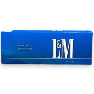 L&M 100 BLUE PACK LIGHT BOX