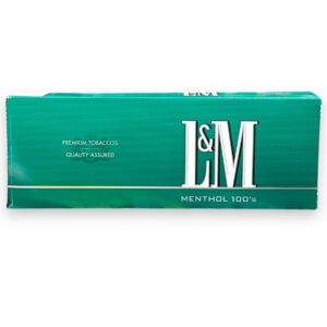L&M 100 MENTHOL BOX