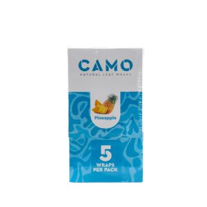 AFGANHEMP CAMO NATURAL LEAF WRAPS PINEAPPLE 5/25CT