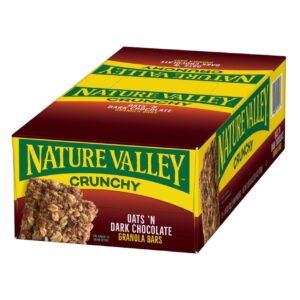 NATURE VALLEY GANOLA BAR CRUNCHY OATS N D/CHOC 1.5OZ 18CT