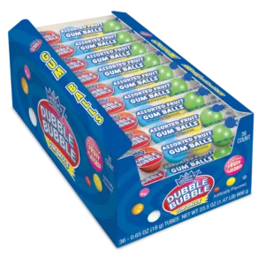 DUBBLE BUBBLE GUM BALL 0.65OZ 36CT