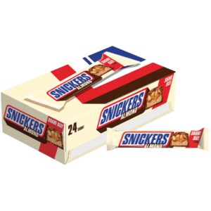 SNICKERS ALMOND KING SIZE 3.23OZ 24CT