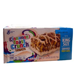CEREAL TREAT BAR KING CINNAMN TOAST CRUNCH 12CT