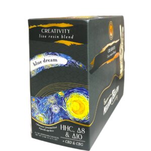 MELLOW FELLOW 2G  DISPOSABLE LIVE RESIN 6CT BOX - BLUE DREAM