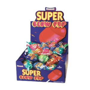 CHARM SUPER BLOW POP 48CT