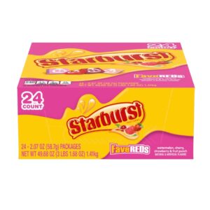 STARBURST FAVE REDS 24CT 2.07OZ REG.