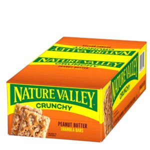 NATURE VALLEY GANOLA BAR CRUNCHY PEANUT BUTTER 1.5OZ 18CT