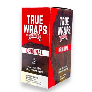 BACKWOODS TRUE WRAPS 16/5PK ORIGINAL