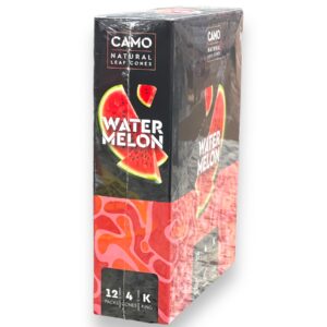 AFGHAN HEMP CONE KING SIZE 4/12CT -WATERMELON