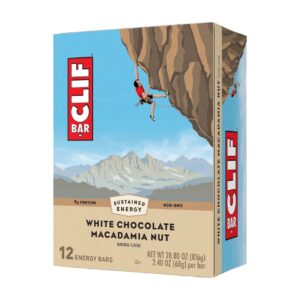 CLIF PROTEIN BAR WHITE MACADAMIA 12CT