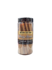 BLAZY SUSAN BROWN CONES KING JAR 50PC