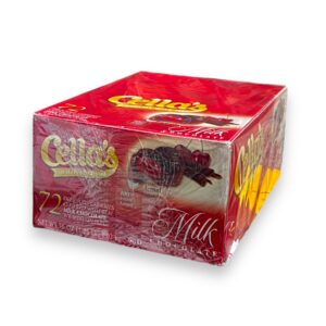 CM CELLA'S CHERRIES MILK CHOC. 72CT