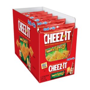 CHEEZ-IT GNG 6CT HOT & SPICY TOBASCO 3OZ