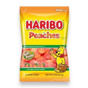 PEG HARIBO 5OZ PEACHES