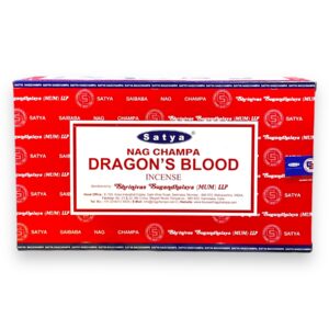 SATYA NAG CHAMPA 15GM DRAGON BLOOD 12CT