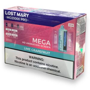 LOST MARY-ELF BAR DISPOSABLE MO-20000 PUFF 5CT -LIME GRAPEFRUIT