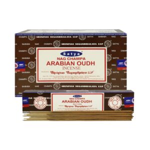 SATYA NAG CHAMPA 15GM ARABIAN OUDH 12CT