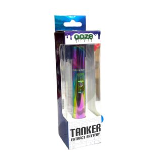 OOZE TANKER EXTRACT BATTERY 350MAH EACH - RAINBOW