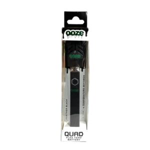 OOZE QUAD FLEX TEMP BATTERY EACH - PANTHER BLACK