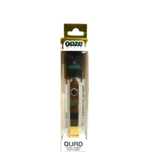 OOZE QUAD FLEX TEMP BATTERY EACH - LUCKY GOLD