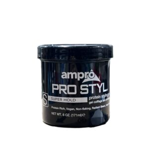 AMPRO GEL BLACK / CLEAR 6OZ