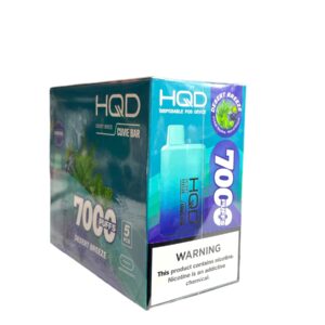HQD CUVIE BAR 7000 PUFFS  5CT BOX DESSERT BREEZE