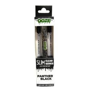 OOZE SLIM CLEAR SERIES FLEX TEMP BATTERY 400MAH EACH - BLACK PANTHER