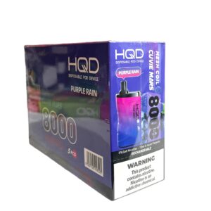 HQD CUVIE MARS 8000 PUFFS PURPLE RAIN 5CT