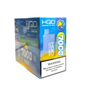 HQD CUVIE BAR 7000 PUFFS  5CT BOX BLUEBERRY LEMONADE