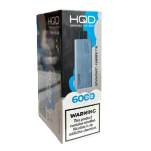 HQD SLICK 6000 PUFFS  5CT BOX - BLUEBERRY LEMONADE