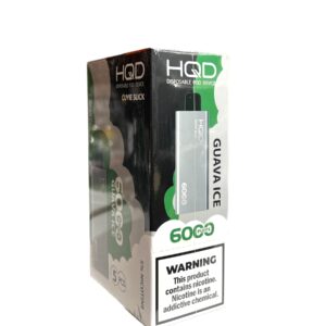 HQD SLICK 6000 PUFFS  5CT BOX - GUAVA ICE