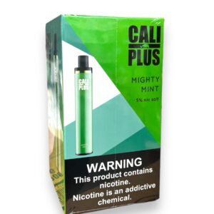 CALI PLUS MIGHTY MINT 1500 PUFF DISPOSABLE 5% 6CT