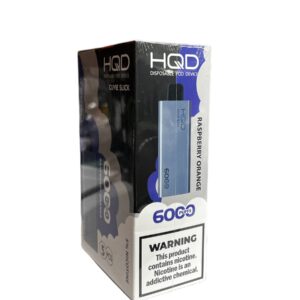 HQD SLICK 6000 PUFFS  5CT BOX - RASPBERRY ORANGE
