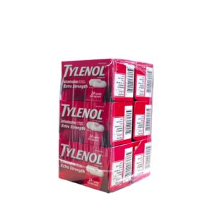 TYLENOL EXTRA STRENGHT CAPLETS 24CT