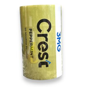 CREST NICOTINE $3.99  3MG PEPPERMINT 5CT
