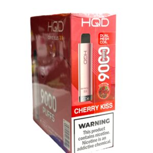 HQD CUVIE 2.0 9000 PUFFS 5% NIC 5CT- CHERRY KISS