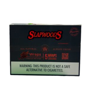 SLAPWOODS CIGAR WRAPS BLOODSHOT 5/10CT BOX