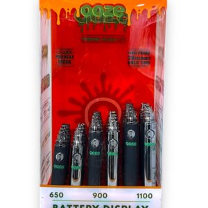 OOZE STANDARD BATTERY DISPLAY 24CT
