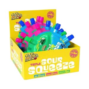 TOY TRIPLE SQUEEZE SUPER SOUR TOO TART 1.5OZ 12CT